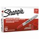 Sharpie Fine Point Permanent Marker - Fine Marker Point - 1 mm Marker Point Size - Red - 12 / Box