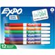 Expo Low-Odor Dry-erase Markers - Fine Marker Point - Chisel Marker Point Style - Assorted - 1 Set