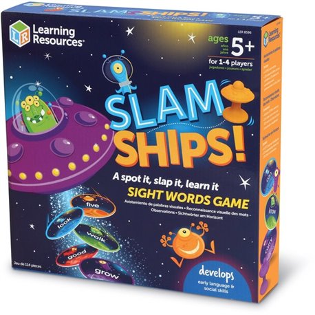 Learning Resources Slam Ships! Sight Words Game - Theme/Subject: Learning - Skill Learning: Sight Words, Word Recognition, Readi