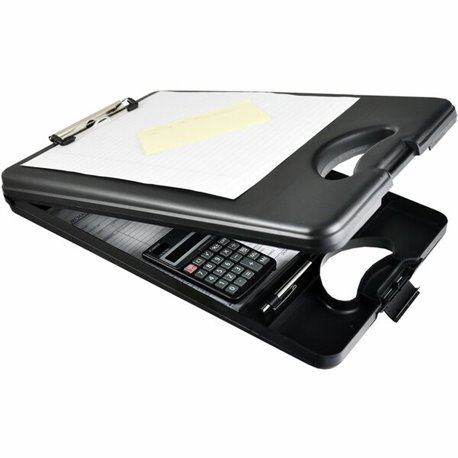 Saunders Deskmate II Portable Desktop - 0.50" Clip Capacity - Storage for Stationary - Bottom Opening - 10" x 16" - Polypropylen