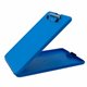 Saunders SlimMate Storage Clipboard - 0.50" Clip Capacity - Polypropylene - Blue - 1 Each