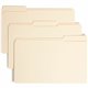 Smead 1/3 Tab Cut Legal Recycled Top Tab File Folder - 8 1/2" x 14" - 3/4" Expansion - 2 x 2S Fastener(s) - Top Tab Location - R