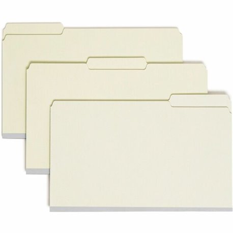 Smead 1/3 Tab Cut Legal Recycled Fastener Folder - 8 1/2" x 14" - 3" Expansion - 2 x 2S Fastener(s) - 2" Fastener Capacity for F