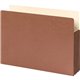 Smead Straight Tab Cut Legal Recycled File Pocket - 8 1/2" x 14" - 3 1/2" Expansion - Top Tab Location - Redrope - Redrope - 30%