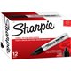 Sharpie King Size Permanent Markers - Bold Marker Point - Chisel Marker Point Style - Black - Plastic Barrel - 1 Each