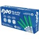 Expo Vis-A-Vis Wet-Erase Markers - Fine Marker Point - Green - 12 / Dozen