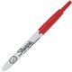 Sharpie Ultra-fine Tip Retractable Markers - Ultra Fine Marker Point - Retractable - Red - 12 / Dozen