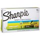 Sharpie Accent Highlighter - Liquid Pen - Micro Marker Point - Chisel Marker Point Style - Yellow Pigment-based Ink - 12 / Box