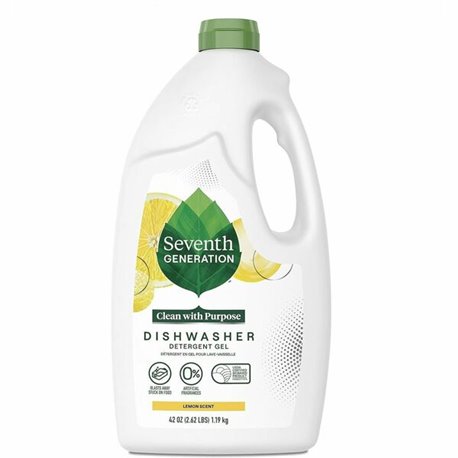 Seventh Generation Dishwasher Detergent - 42 oz (2.62 lb) - Lemon Scent - 1 Each - Non-toxic, Chlorine-free, Anti-septic, Phosph