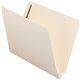 Smead Straight Tab Cut Letter Recycled Fastener Folder - 8 1/2" x 11" - 3/4" Expansion - 2 x 2B Fastener(s) - Pressboard - Manil