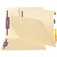 Smead Letter Recycled Fastener Folder - 8 1/2" x 11" - 2 x 2S Fastener(s) - Manila - 10% Recycled - 50 / Carton