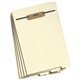 Smead 1/5 Tab Cut Letter Recycled Classification Folder - 8 1/2" x 11" - 1/2" Expansion - 1 x 2B Fastener(s) - 2" Fastener Capac