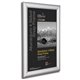 Seco Sign Holder - 11" Width x 14" Height - Rectangular Shape - Silver