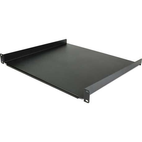 StarTech.com 1U Server Rack Cabinet Shelf - Fixed 16" Deep Cantilever Rackmount Tray for 19" Data/AV/Network Enclosure w/cage nu