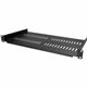 StarTech.com 1U Vented Server Rack Cabinet Shelf - Fixed 10in Deep Cantilever Rackmount Tray for 19" Data/AV/Network Enclosure w