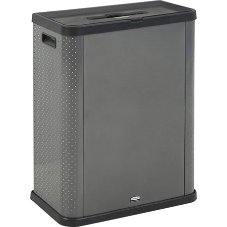 Rubbermaid Commercial Elevate Decorative Waste Can - 23 gal Capacity - Durable, Powder Coated, Smooth - 31.5" Height x 12.8" Wid