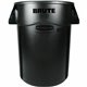 Rubbermaid Commercial Brute 44-Gallon Vented Utility Container - 44 gal Capacity - Round - Handle, Heavy Duty, Reinforced, UV Co