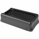 Rubbermaid Commercial Slim Jim Container Swing Lid - Rectangular1 Each - Black