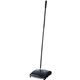 Rubbermaid Commercial Dual Action Sweeper - 7.50" Brush Face - 42" Handle Length - 10.5" Overall Length - 4 / Carton - Black