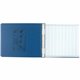 ACCO PRESSTEX Unburst Sheet Covers - 6" Binder Capacity - 9 1/2" x 11" Sheet Size - Light Blue - Recycled - Retractable Filing H