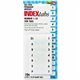 Redi-Tag Permanent Numbered Tab Indexes - 104 Printed Tab(s) - Digit - 1-10 - 1" Tab Height x 0.43" Tab Width - Self-adhesive, P
