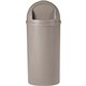 Rubbermaid Commercial Marshal Classic Container - 15 gal Capacity - Round - 15.37" Opening Diameter - 36.5" Height - Beige - 1 E