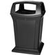 Rubbermaid Commercial 45G Ranger Container - Hinged Lid - 45 gal Capacity - Rectangular - Durable, Chemical Resistant - 41.5" He