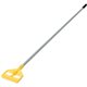 Rubbermaid Commercial Invader Wet Mop Handle - 60" Length - Gray, Yellow - Aluminum, Vinyl - 12 / Carton