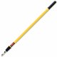 Rubbermaid Commercial Hygen Quick Connect Handle - 72" Length - Yellow - Aluminum - 6 / Carton