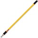 Rubbermaid Commercial 4'-8' Quick Connect Extension Pole - 96" Length - 1.40" Diameter - Yellow - Aluminum - 1 Each