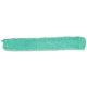 Rubbermaid Commercial Wand Duster Replacement - Green - MicroFiber - 0.8" Height x 3.2" Width x 22.7" Length - 1 Each