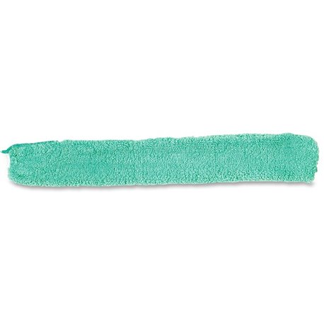 Rubbermaid Commercial Wand Duster Replacement - Green - MicroFiber - 0.8" Height x 3.2" Width x 22.7" Length - 1 Each