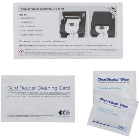 Read Right Point of Sale Cleaning Kit - For POS Equipment, Display Screen, Smartphone, Tablet, Printer, Monitor, Barcode Scanner