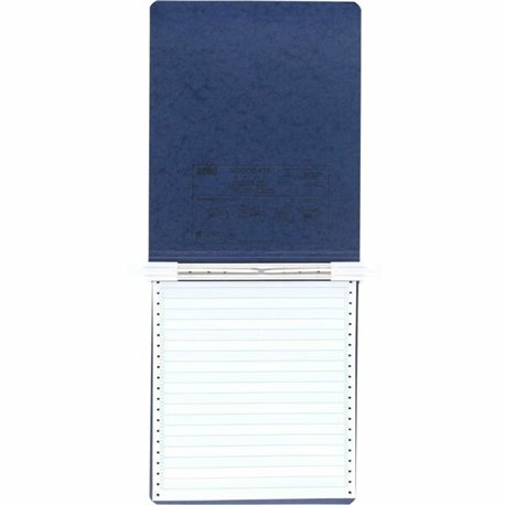 ACCO PRESSTEX Unburst Sheet Covers - 6" Binder Capacity - 9 1/2" x 11" Sheet Size - Dark Blue - Recycled - Retractable Filing Ho