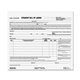 Rediform Snap-A-Way Bill of Lading Forms - 3 PartCarbonless Copy - 8.50" x 7" Sheet Size - 2 x Holes - White Sheet(s) - Black Pr