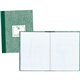 Rediform Lab Composition Notebook - 60 Sheets - Sewn - 7 7/8" x 10 1/8" - White Paper - Green Marble Cover - Recycled - 1 Each