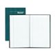 Rediform Granite Series Record Books - 300 Sheet(s) - Gummed - 7.25" x 12.25" Sheet Size - Blue - White Sheet(s) - Blue Print Co