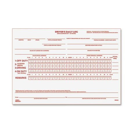 Rediform Driver's Daily Log Book - 31 Sheet(s) - Stapled - 2 Part - Carbon Copy - 7.87" x 5.50" Sheet Size - White - White Sheet