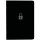 Rediform Password Notebook - 64 Pages - Sewn - 0.40" x 3.5" x 5" - Black Cover - Compact, Flexible Cover, Bilingual Format, Note