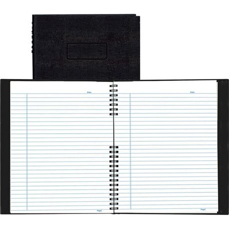 Rediform NotePro Twin - wire Composition Notebook - Letter - 200 Sheets - Twin Wirebound - Letter - 8 1/2" x 11" - 8.50" x 11.6"