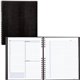 Blueline NotePro Undated Daily Planner - Daily - 7:00 AM to 8:30 PM - Half-hourly - 1 Day Double Page Layout - 11" x 8 1/2" Shee