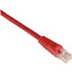 Black Box GigaTrue Cat. 6 Component UTP Patch Cable - RJ-45 Male - RJ-45 Male - 3ft - Red