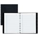 Rediform NotePro Twin-wire Composition Notebook - 150 Sheets - Twin Wirebound - 7 1/4" x 9 1/4" - White Paper - Black Lizard Cov