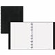 Blueline MiracleBind College Ruled Notebooks - 150 Sheets - 150 Pages - Twin Wirebound - Ruled Margin - 9 1/4" x 7 1/4" - Black 