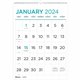 Blueline Large Print Monthly Wall Calendar - Monthly - 12 Month - January 2025 - December 2025 - 1 Month Single Page Layout - Tw