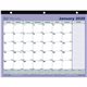 Brownline Monthly Desk Pad/Wall Calendar, 11"x 8-1/2" , English - Julian Dates - Monthly - 12 Month - January 2025 - December 20