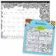 Blueline DoodlePlan Desk Pad - Botanica - Julian - Monthly - January 2022 till December 2022 - 1 Month Single Page Layout - Desk