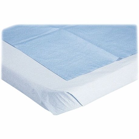 Medline Blue Disposable Stretcher Sheets - Tissue - For Classroom - Blue - 50 / Box