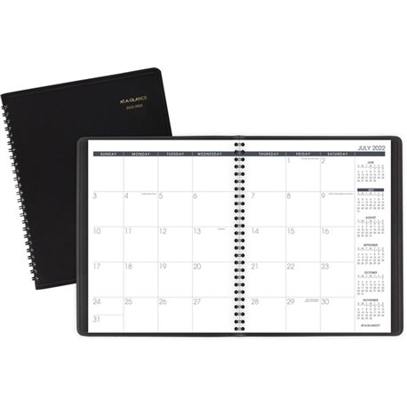 At-A-Glance Fashion Planner - Julian Dates - Monthly - 1.25 Year - January 2024 - March 2025 - 1 Month Double Page Layout - 9" x