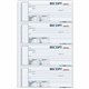 Rediform Hardbound Numbered Money Receipt Books - 200 Sheet(s) - 3 PartCarbonless Copy - 2.75" x 6.87" Form Size - 8" x 11" Shee